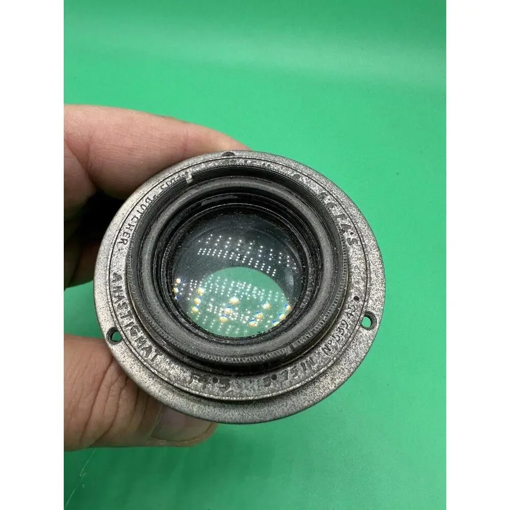 Antique Aldis Butcher Anastigmat F4-5, 5 3/4 Inch, Focus Lens